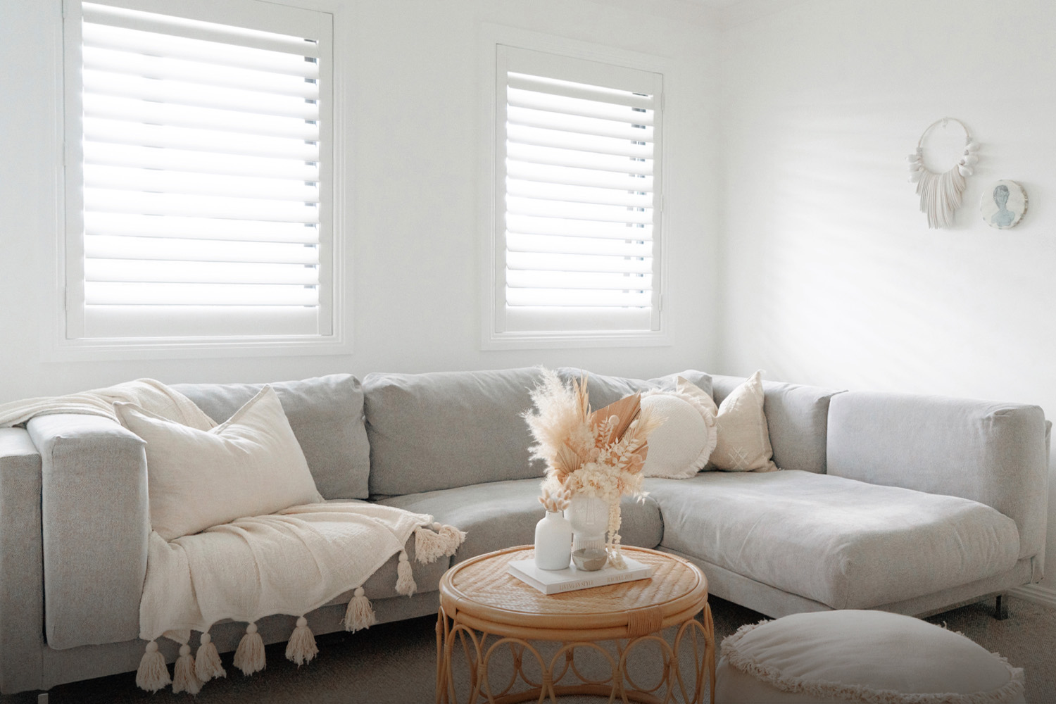 Plantation shutters